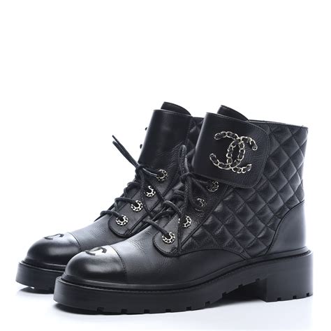 chanel boots 2014 replica|chanel quilted combat boots.